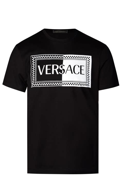 versace box logo t shirt